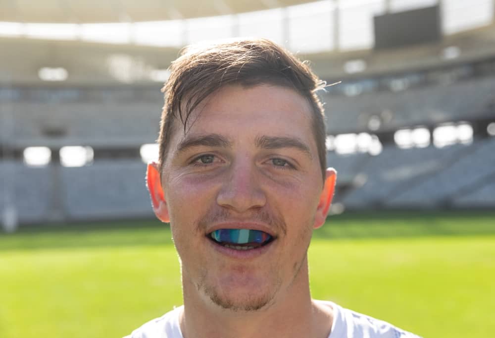 The purpose of a mouthguard is to protect the teeth and jaw during impact.